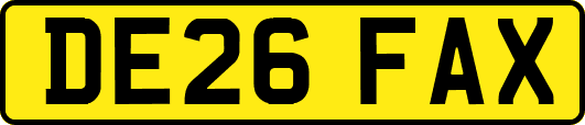 DE26FAX