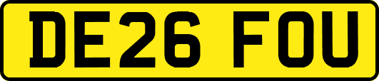 DE26FOU