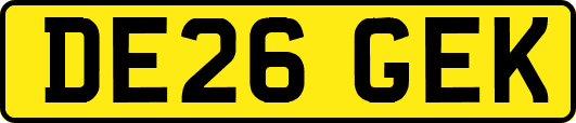 DE26GEK