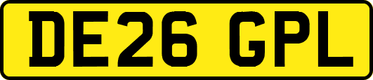 DE26GPL