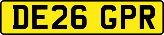 DE26GPR