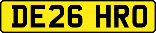 DE26HRO