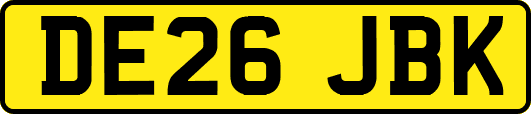 DE26JBK