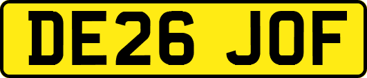 DE26JOF