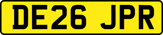 DE26JPR
