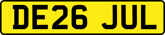 DE26JUL
