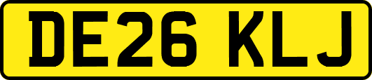 DE26KLJ