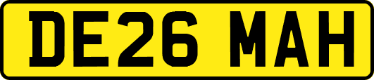 DE26MAH