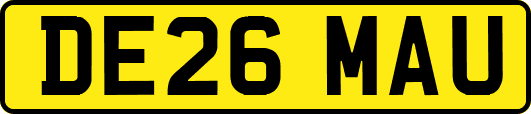 DE26MAU