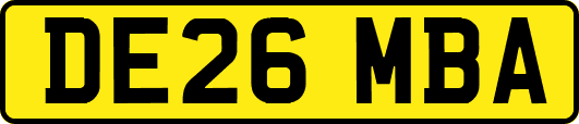 DE26MBA