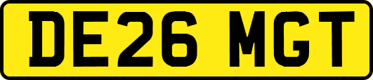 DE26MGT
