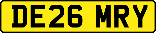 DE26MRY