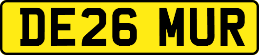 DE26MUR