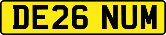 DE26NUM