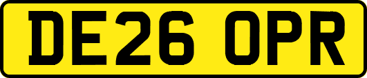 DE26OPR