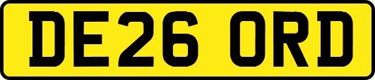 DE26ORD