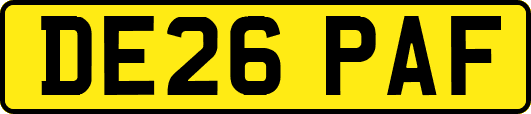 DE26PAF