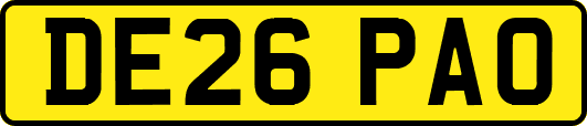 DE26PAO