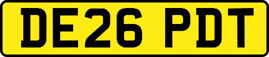 DE26PDT
