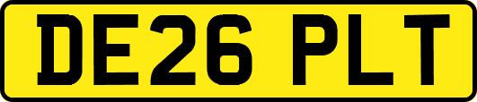 DE26PLT