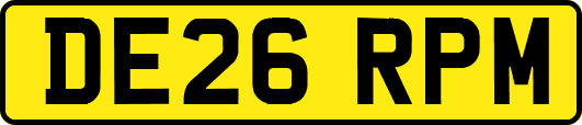 DE26RPM