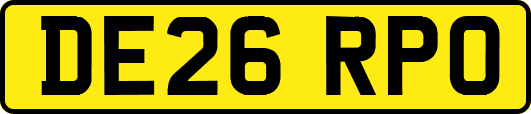 DE26RPO