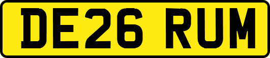DE26RUM