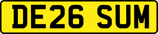 DE26SUM