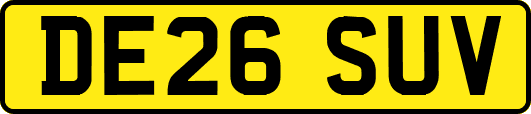 DE26SUV