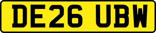 DE26UBW