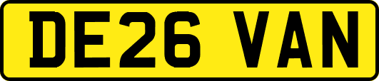 DE26VAN