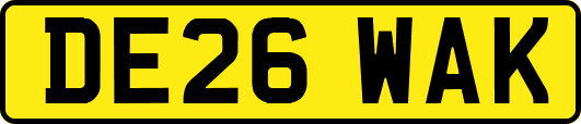 DE26WAK