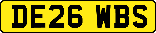 DE26WBS