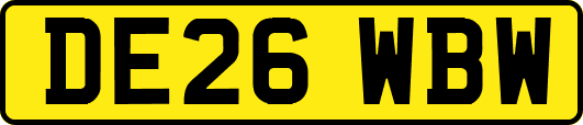 DE26WBW