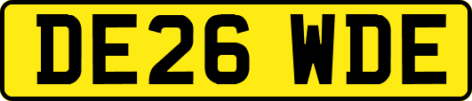 DE26WDE