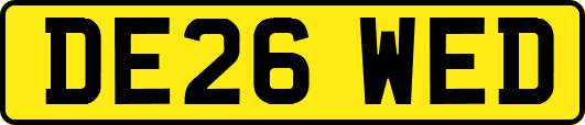 DE26WED