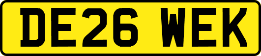 DE26WEK