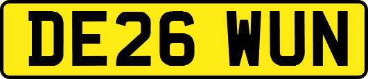DE26WUN