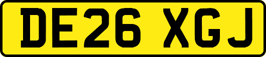 DE26XGJ