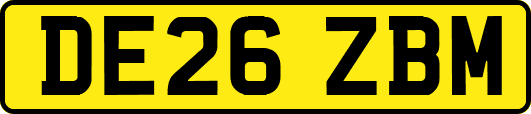 DE26ZBM