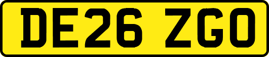 DE26ZGO