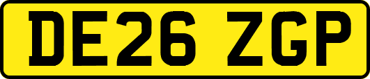DE26ZGP