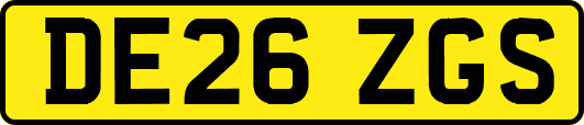 DE26ZGS
