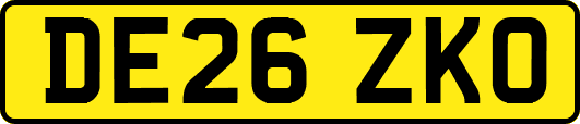 DE26ZKO
