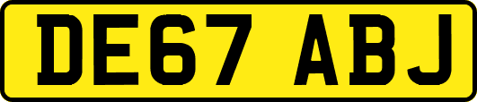 DE67ABJ