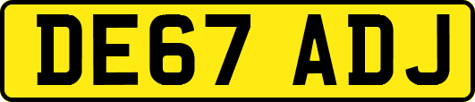 DE67ADJ