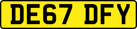 DE67DFY