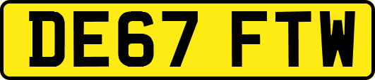 DE67FTW