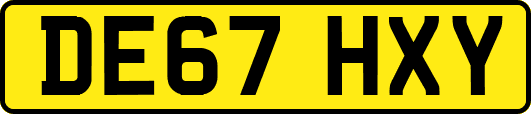 DE67HXY