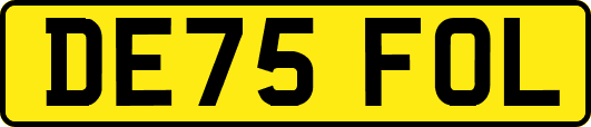 DE75FOL